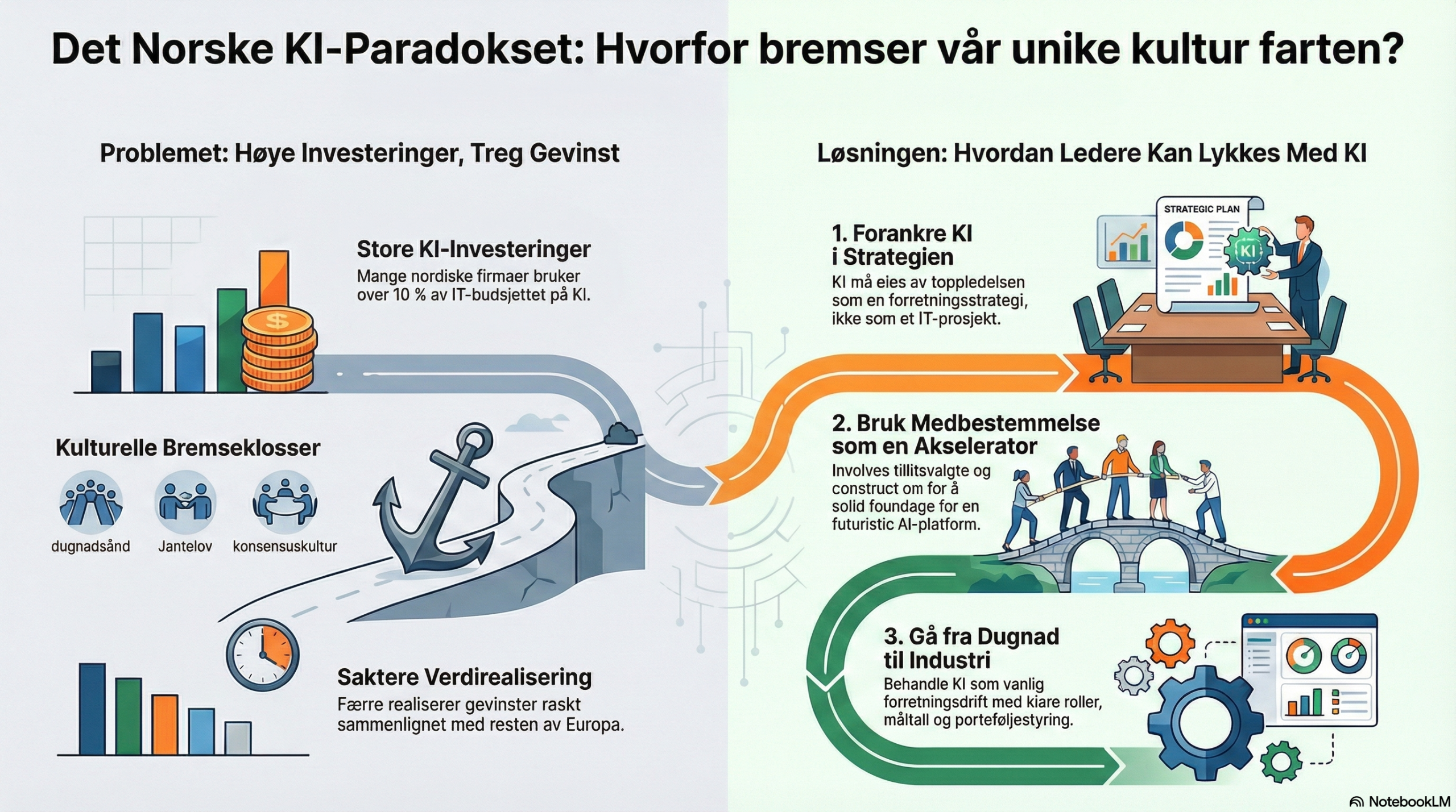Norsk bedriftskultur, KI og verdiskaping