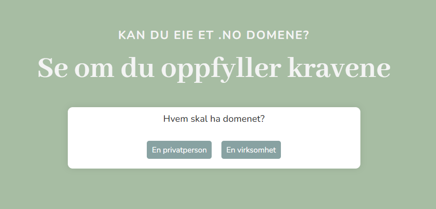 Smart nettside med quiz